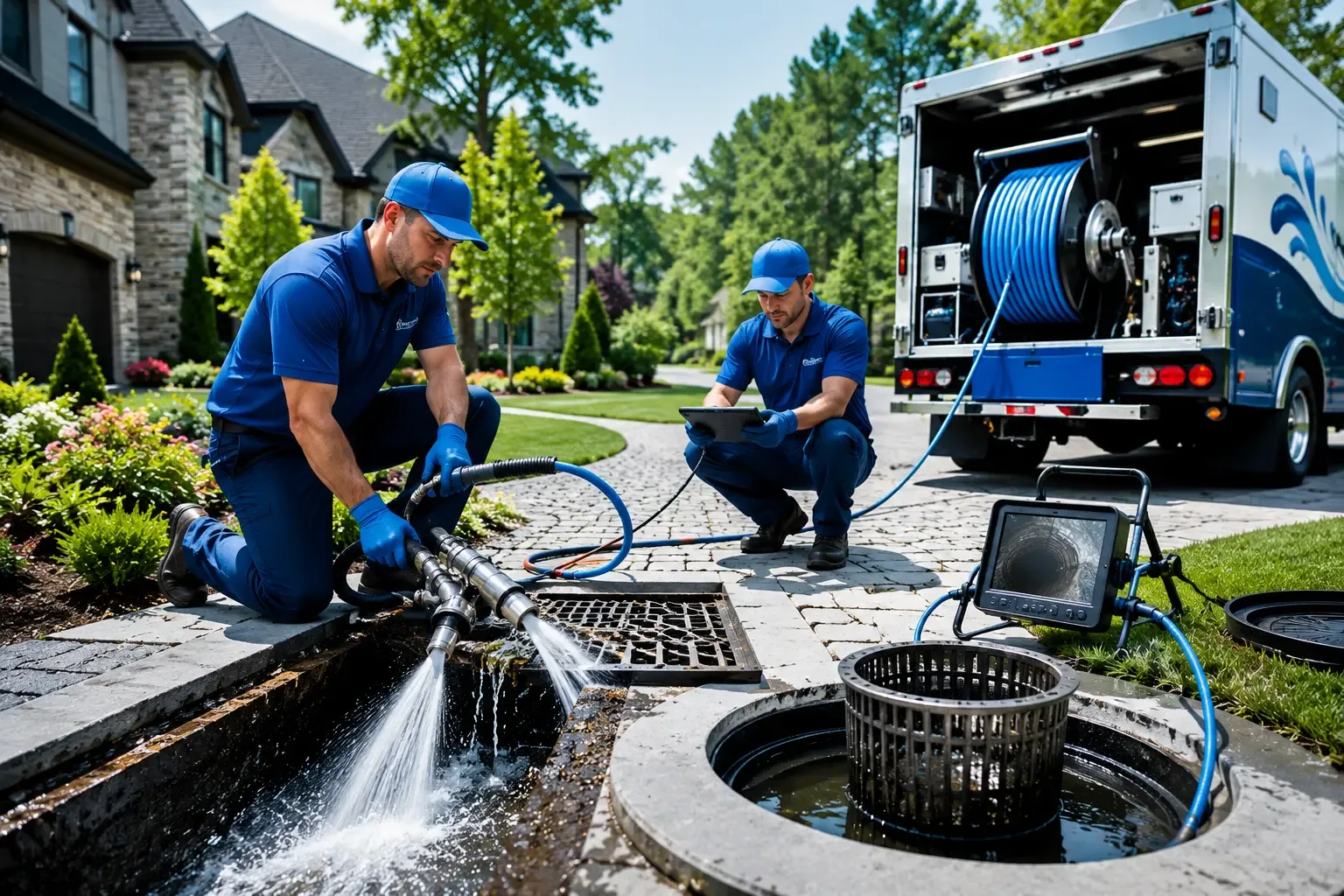 Local outdoor drain cleaning professionals in Lexington, MO